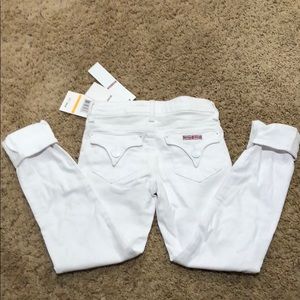 Hudson NWT White Jeans